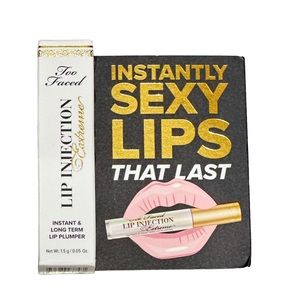 Too Faced Lip injection Extreme Instant & Long Term lip plumper NWT